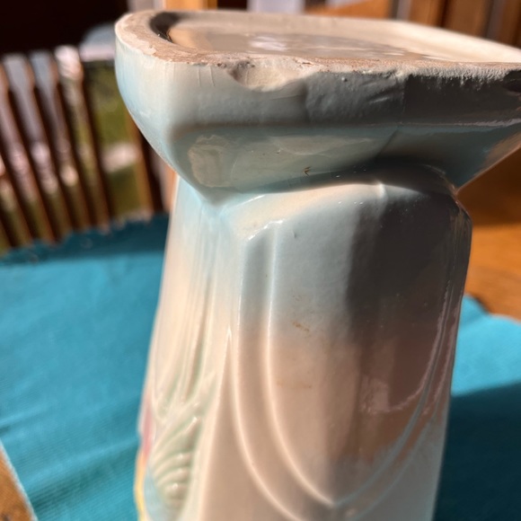 Robinson Ransbottom Pottery vase “Lovebirds” vintage 1940’s - Picture 6 of 10